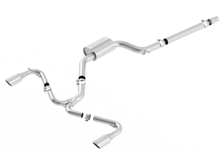 Borla 15-17 Volkswagen GTI (MK7) 2.0T AT/MT SS S-Type Catback Exhaust - Bull Strap