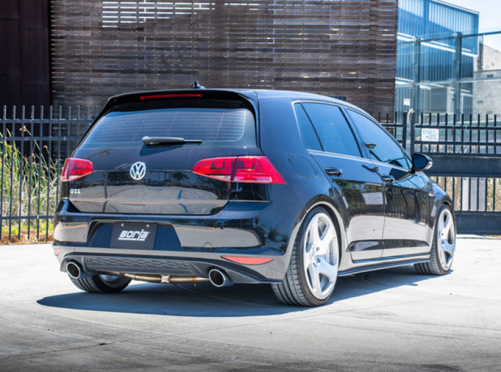 Borla 15-17 Volkswagen GTI (MK7) 2.0T AT/MT SS S-Type Catback Exhaust - Bull Strap