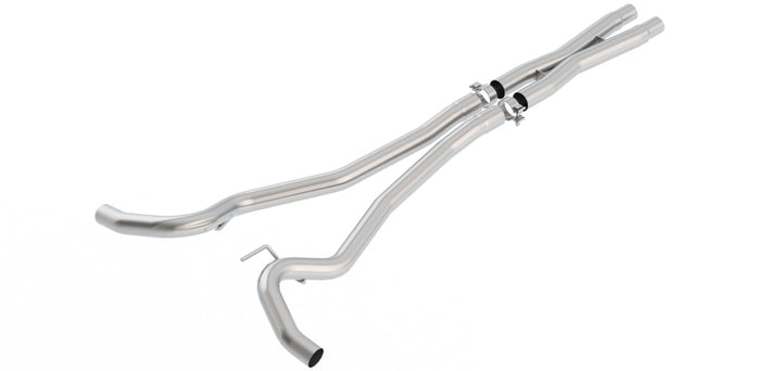 Borla 15-19 Ford Mustang GT Convertible 5.0L AT/MT RWD 2DR 2.5IN X-Pipe & Mid-Pipes - Bull Strap