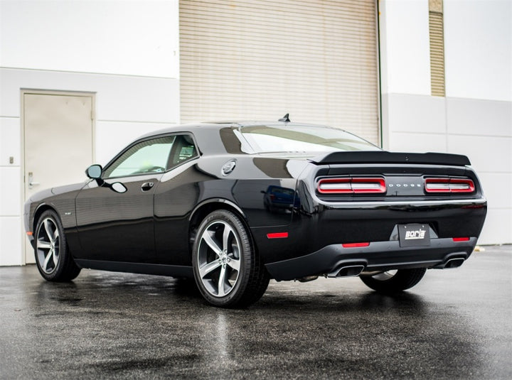 Borla 16-17 Dodge Challenger R/T 5.7L MT/AT ATAK Catback Exhaust (w/MDS Valves ONLY) - Bull Strap