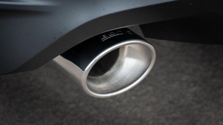 Borla 16-17 Lexus IS200T / 18-24 Lexus IS300 2.25in S Type Cat Back 4.25in Tip - Stainless Steel Tip - Bull Strap