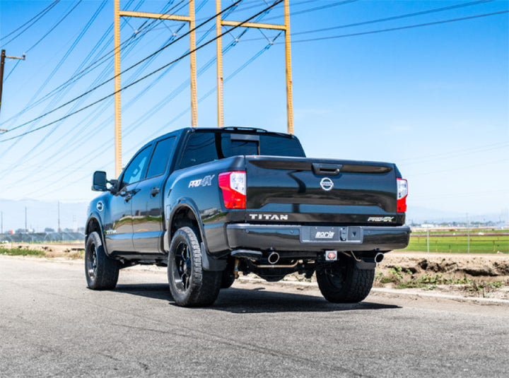 Borla 16-19 Nissan Titan 5.6L V8 2WD/4WD S-Type Catback Exhaust - Bull Strap