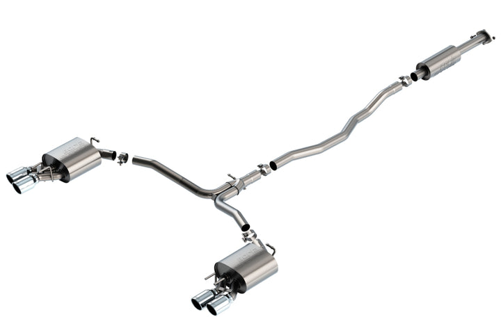 Borla 18-20 Toyota Camry XSE Cat Back S-Type Exhaust 3.5in Tip Dual Split Rear Exit - Bull Strap