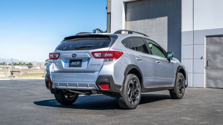 Borla 18-21 Subaru Crosstrek 2.5L S-Type 3.5in Tip Axle-Back Exhaust - Bull Strap