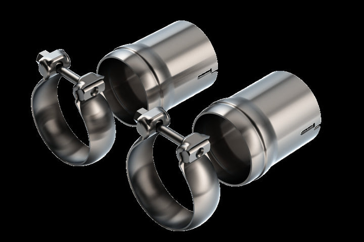 Borla 18-22 Dodge Charger R/T 5.7L V8 T-304 Stainless Steel Ball Flare Tip Adapter - Brushed - Bull Strap