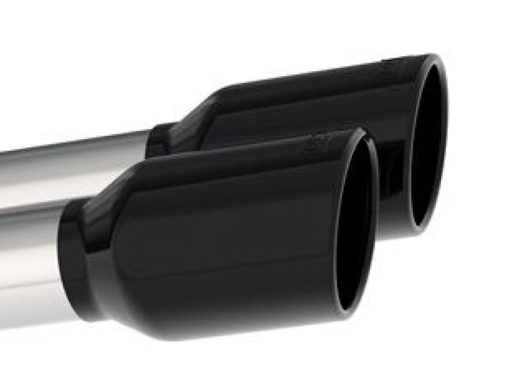 Borla 18-22 Toyota Camry XSE 2.5L i4 AT/MT FWD / 4DR S-TYPE Cat Back Exhaust (Black Chrome) - Bull Strap