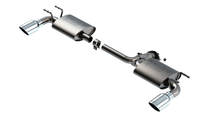 Borla 19-21 Mazda 3 2.0L/2.5L S-Type Rear Section - Bull Strap
