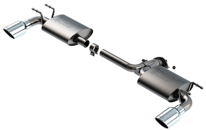 Borla 19-21 Mazda 3 2.0L/2.5L S-Type Rear Section - Bull Strap