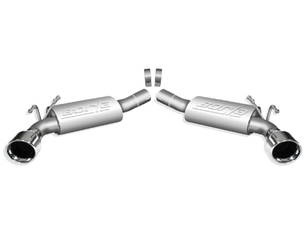 Borla 2010 Camaro 6.2L V8 Exhaust (rear section only) - Bull Strap