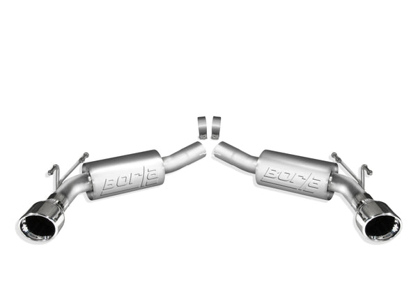 Borla 2010 Camaro SS 6.2L 8cyl Aggressive ATAK Exhaust (rear section only) - Bull Strap