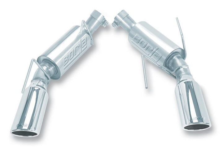 Borla 2010 Mustang GT 4.6L S-type Exhaust (rear section only) - Bull Strap