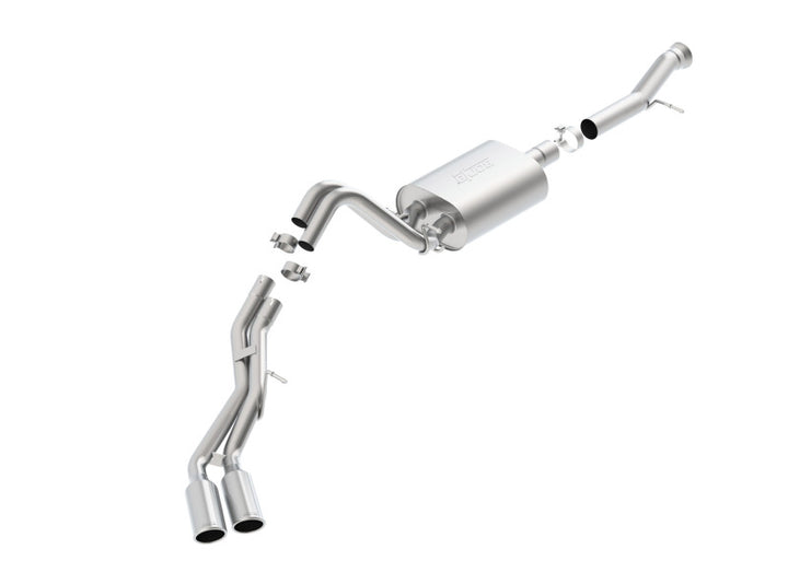 Borla 2015 Cadillac Escalade/Yukon Denali 6.2L V8 AT 2WD/4WD Split Side Exit SS S-Type CB Exhaust - Bull Strap