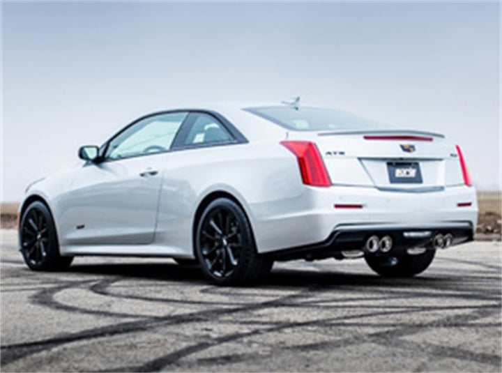 Borla 2016 Cadillac ATS-V 3.6L Twin Turbo Catback Exhaust 4in Tips Dual Split Rear Exit - Bull Strap