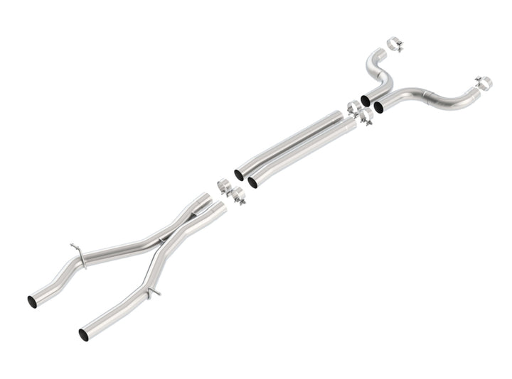 Borla 2016 Camaro SS 6.2L V8 X-Pipe w/ Mid Pipes - Bull Strap