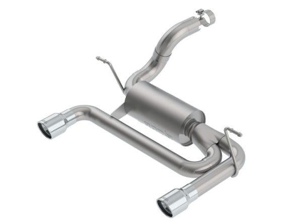Borla 2018 Jeep Wrangler JL/JLU 3.6L 2DR/4DR ATAK SS Axle Back Exhaust w/3.5in Tips - Bull Strap
