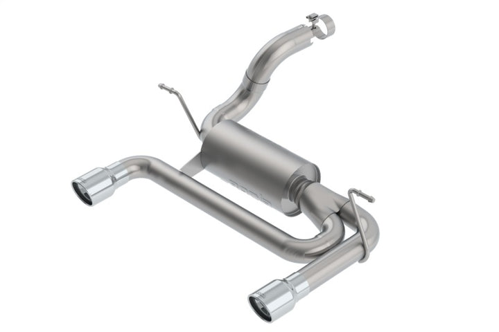 Borla 2018 Jeep Wrangler JL/JLU 3.6L 2DR/4DR ATAK SS Axle Back Exhaust w/3.5in Tips - Bull Strap