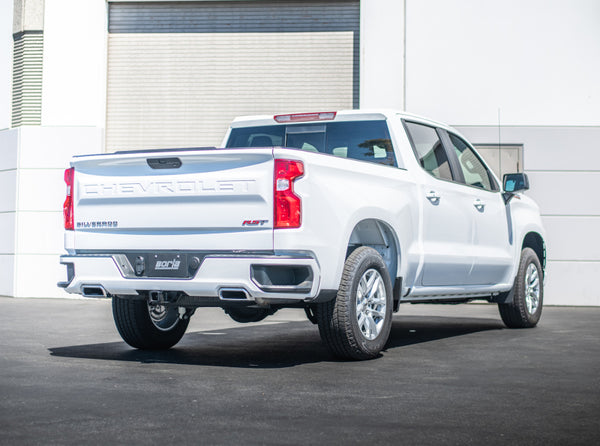 Borla 2019 Chevrolet Silverado / GMC Sierra 1500 S Type Catback Exhaust - 2.75in Pipe Diameter - Bull Strap