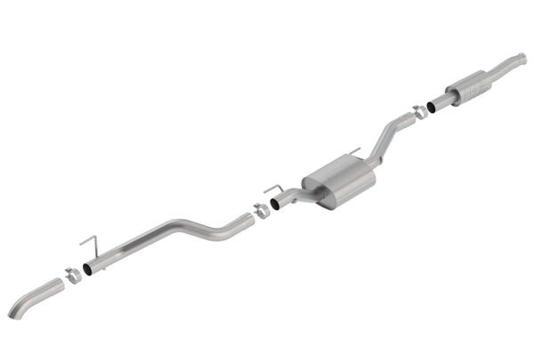 Borla 2020 Jeep Gladiator JT 3.6L V6 AWD 2.75in ATAK Climber Turndown Tip - Bull Strap