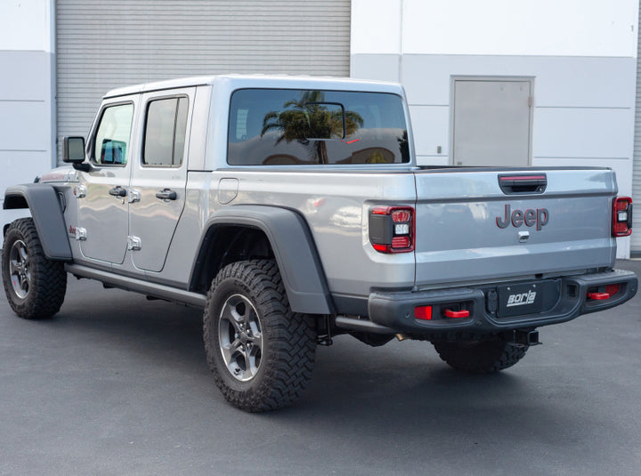 Borla 2020 Jeep Gladiator JT 3.6L V6 AWD 2.75in ATAK Climber Turndown Tip - Bull Strap