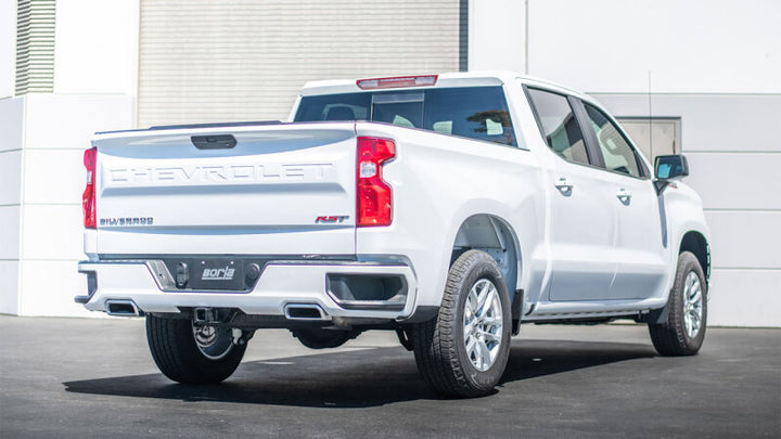 Borla 2024 Chevy Silverado 1500 6.2L V8 ATAK Catback Exhaust (Use Fact Fascia Tips) - Bull Strap