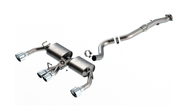 Borla 23-24 Toyota GR Corolla ATAK Cat Back System - Bull Strap