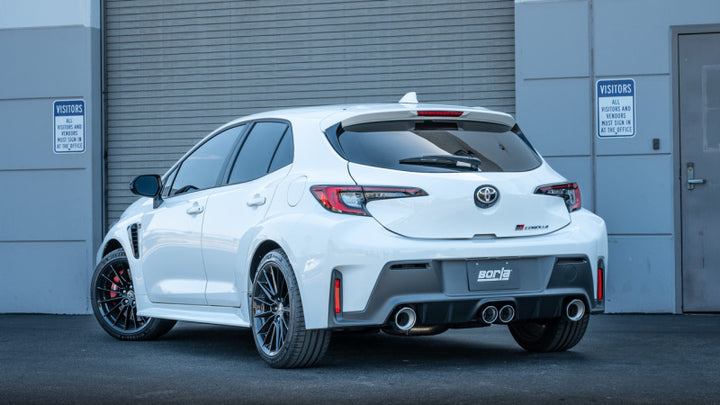 Borla 23-24 Toyota GR Corolla ATAK Cat Back System - Bull Strap