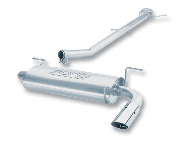 Borla 90-97 Mazda Miata Catback Exhaust - Bull Strap