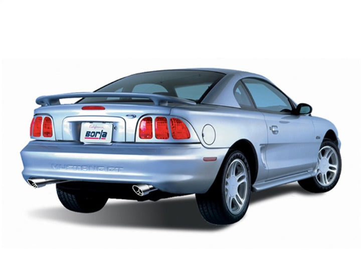 Borla 94-95 Mustang GT/Cobra V8 5.0L SS Catback Exhaust - Bull Strap