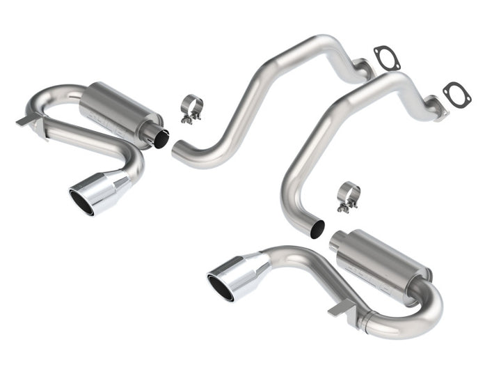 Borla 97-04 C5 Corvette (incl Z06) 5.7L V8 AT/MT Aggressive Stinger Cat-Back Exhaust - Bull Strap
