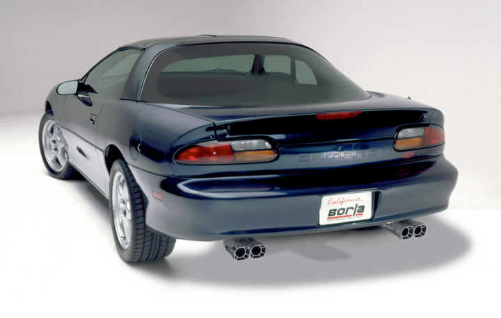 Borla 98-01 CAMARO/TRANS AM 5.7L V8 AT/MT Catback Exhaust Quad Tips - Bull Strap