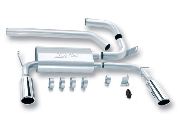 Borla 98-02 Z28 Camaro Catback - Bull Strap