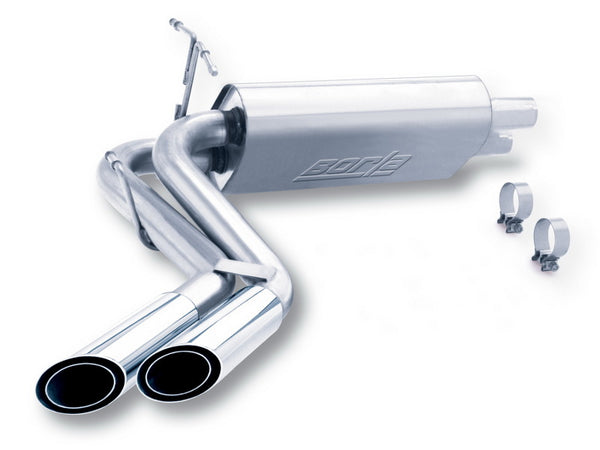 Borla 99-04 Ford F-150 Lightning Std Cab Pick Up 2dr SS Catback Exhaust - Bull Strap