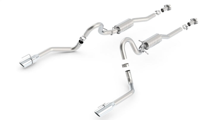 Borla 99-04 Ford Mustang GT 4.5L V8 AT/MT RWD 2dr ATAK SS Catback Exhaust - Bull Strap