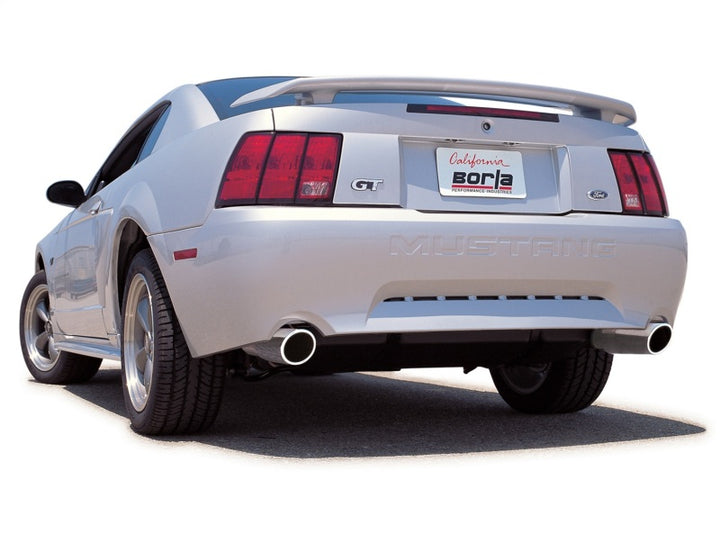 Borla 99-04 Ford Mustang GT 4.5L V8 AT/MT RWD 2dr ATAK SS Catback Exhaust - Bull Strap