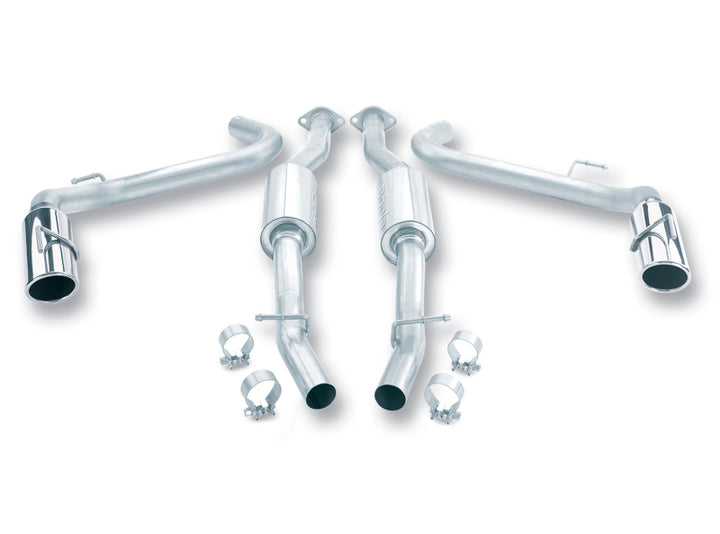 Borla 99-04 Ford Mustang SVT Cobra Agressive SS Catback Exhaust - Bull Strap
