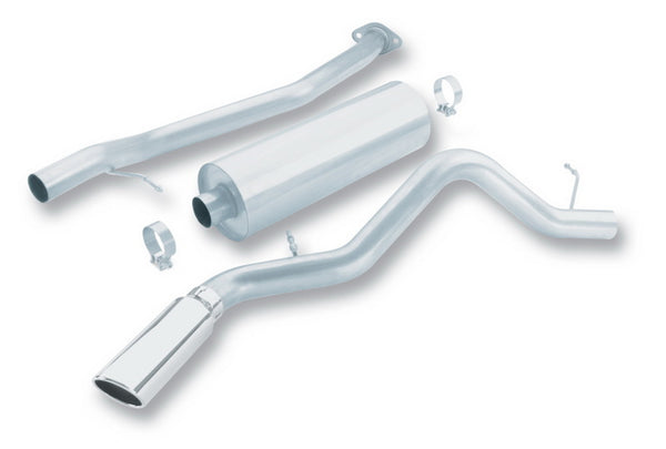 Borla 99-07 GMC Sierra / 99-07 Chevrolet Silverado SS Catback Exhaust - Bull Strap