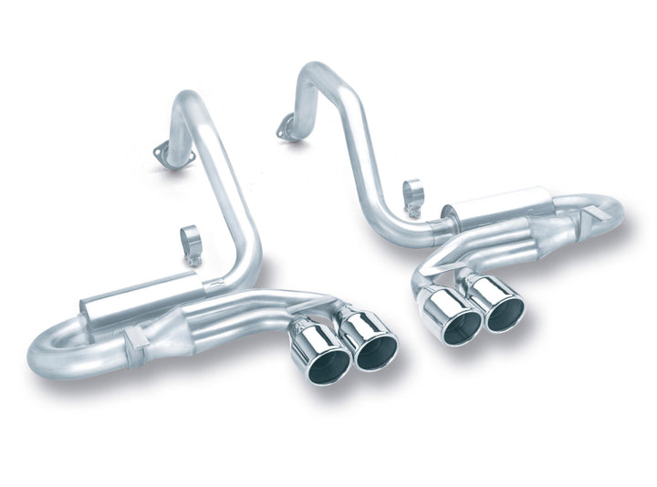 Borla Corvette Z06 Aggressive Catback Exhaust - Bull Strap