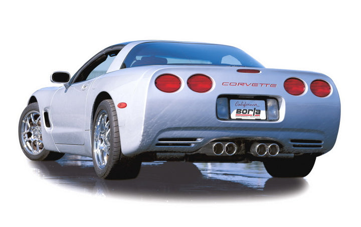 Borla Corvette Z06 Aggressive Catback Exhaust - Bull Strap
