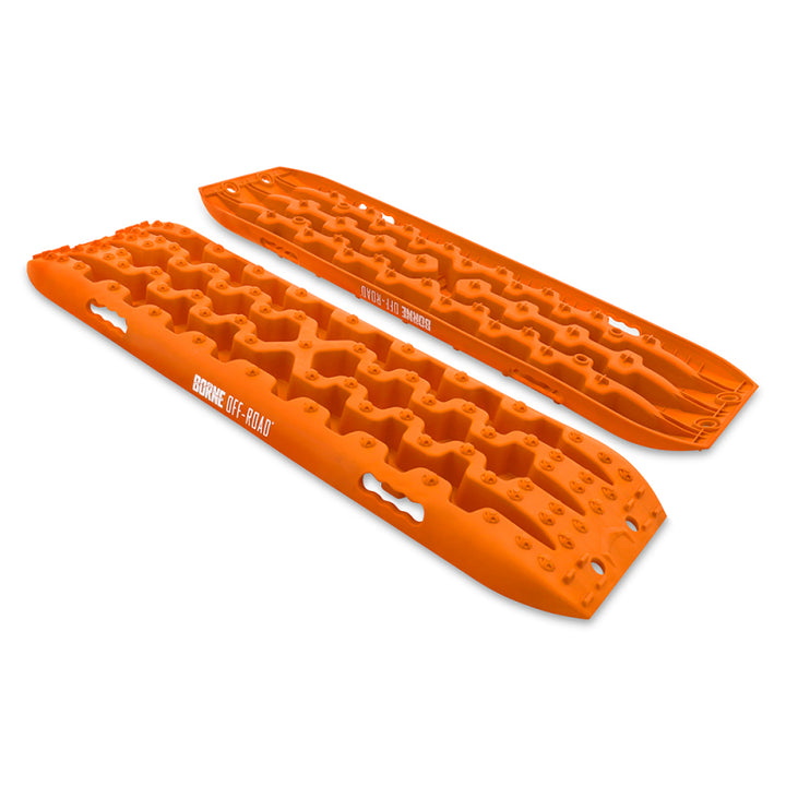 Borne Off-Road Recovery Boards 109x31x6cm Orange - Bull Strap