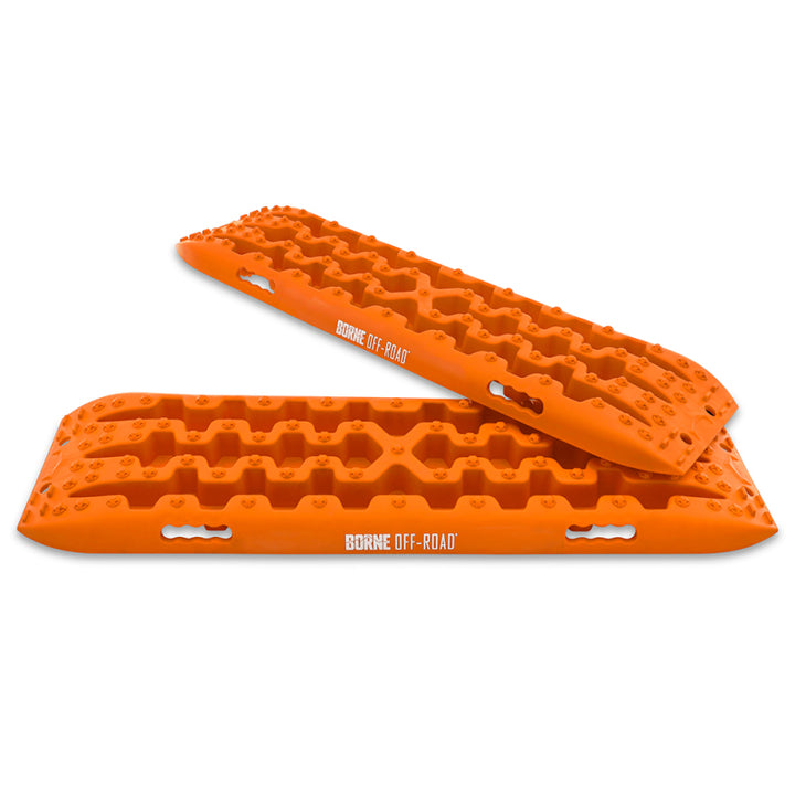 Borne Off-Road Recovery Boards 109x31x6cm Orange - Bull Strap