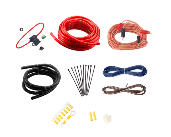 Boss Audio Amp Install Kit 10-Gauge - Bull Strap