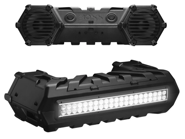 Boss Audio Systems ATV Bluetooth Sound System/ 8in Amplified Speakers - Bull Strap