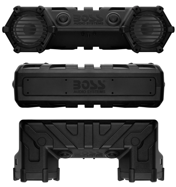 Boss Audio Systems ATV Bluetooth Sound System/ Amplified 6.5in Speakers - Bull Strap