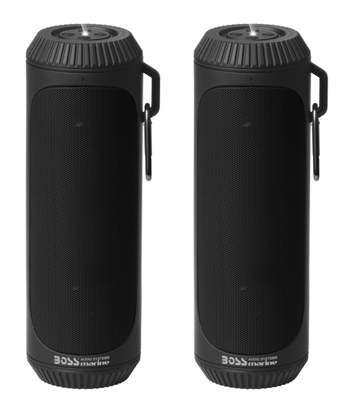 Boss Audio Systems Bluetooth Speakers/ 1.5in Speakers Built-in Flashlight - Bull Strap