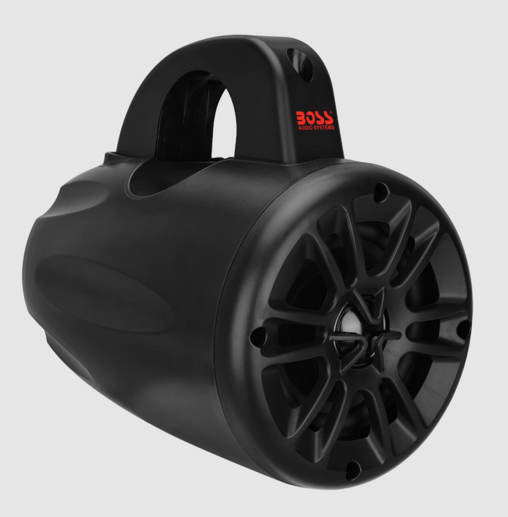 Boss Audio Systems Marine Waketower Speakers/ 400 Watts/Pair/ 4in/ 2 Way - Bull Strap