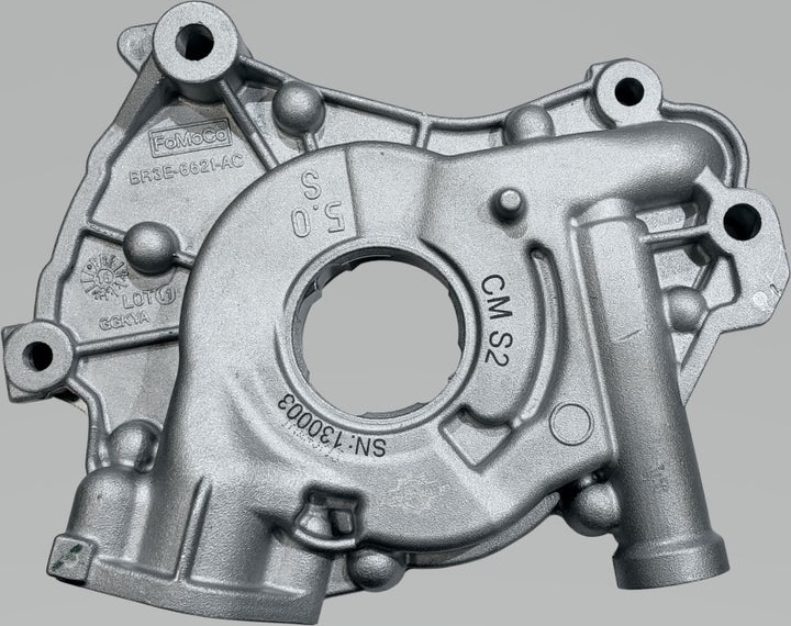Boundary 11-17 Ford Coyote (All Types) V8 Oil Pump Assembly Vane Ported MartenWear Treated Gear - Bull Strap