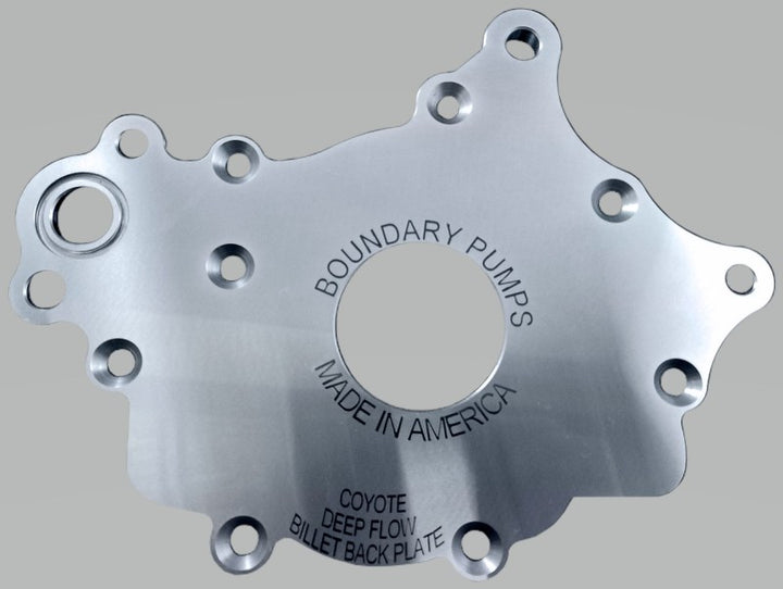 Boundary 18-23 Ford Coyote Mustang GT/F150 V8 Oil Pump Assembly w/Billet Back Plate - Bull Strap