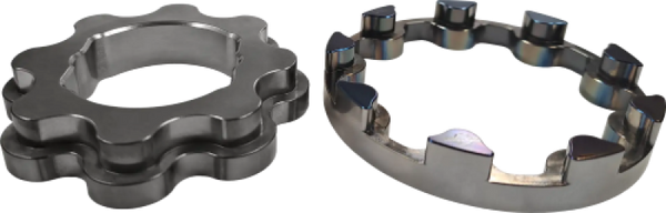 Boundary 2011+ Ford Coyote Mustang/GT350 V8 Billet Dual Rotor MartenWear Treated Oil Pump Gear - Bull Strap