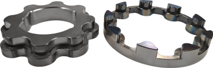 Boundary 2011+ Ford Coyote Mustang/GT350 V8 Billet Dual Rotor MartenWear Treated Oil Pump Gear - Bull Strap