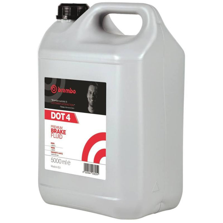 Brembo DOT 4 Brake Fluid (5000 ML) - Bull Strap